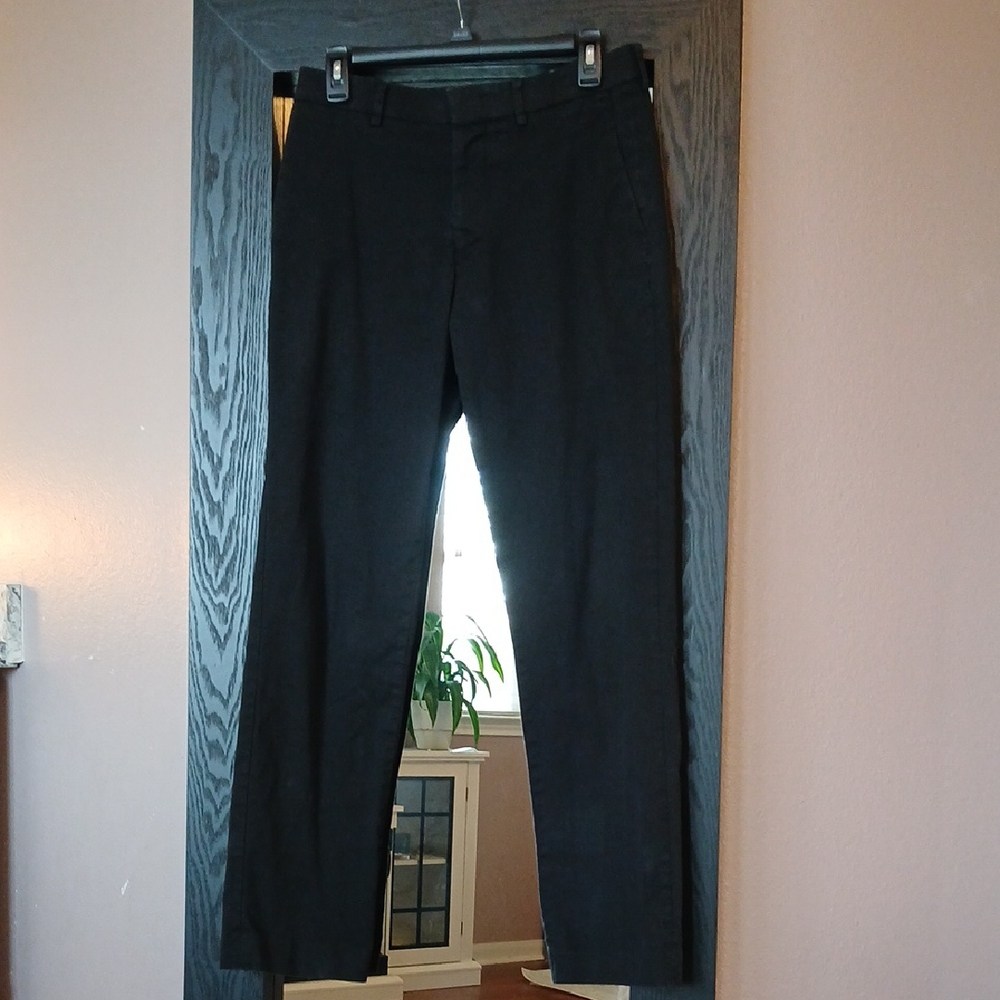 Murano Mens Dress Black Pants 30x32 Alex Fit